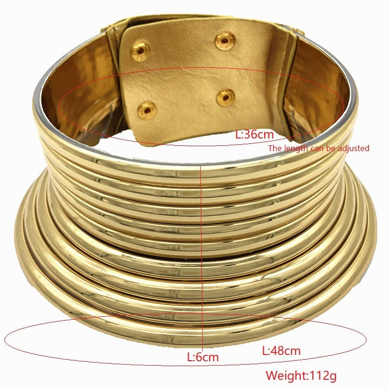 Fashionable And Simple African Style Collar