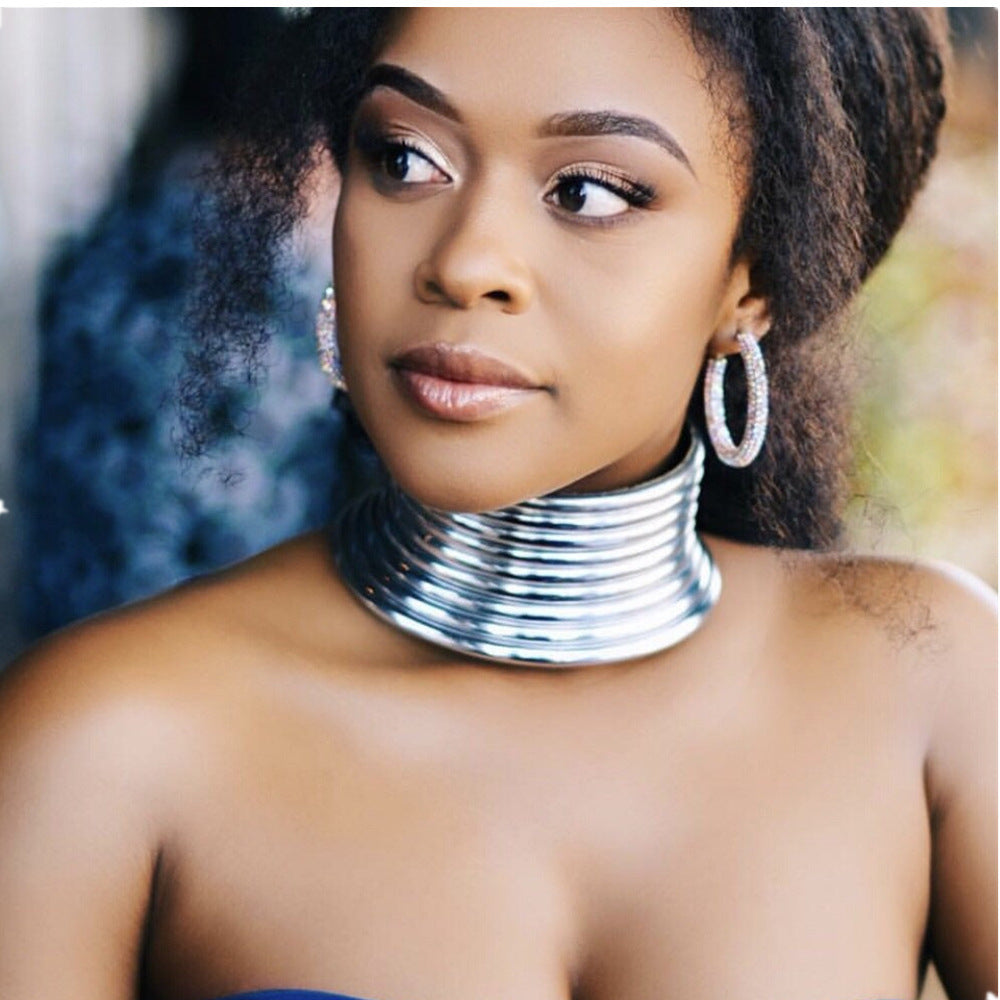 Fashionable And Simple African Style Collar