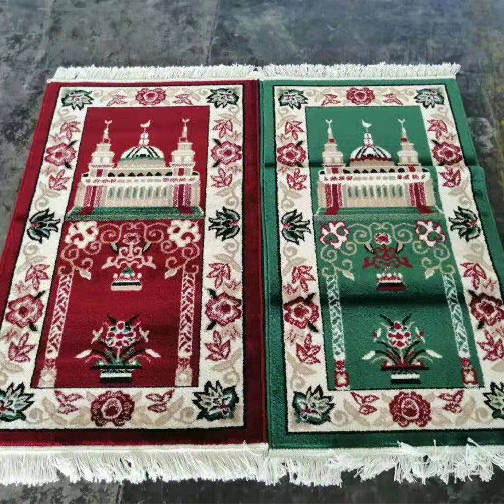 New Thick Cashmere Rug Muslim Worship Blanket