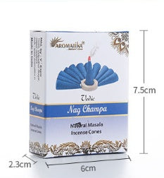 Natural Cone Incense   Pagoda Incense Small Box