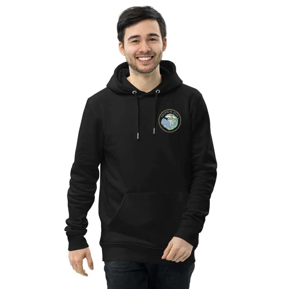 Neptune’s Whale Ride Unisex essential eco hoodie