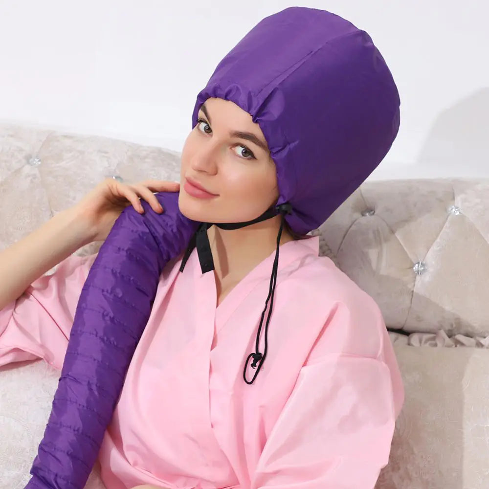 Portable Hair Perm Warm Air Dryer Cap