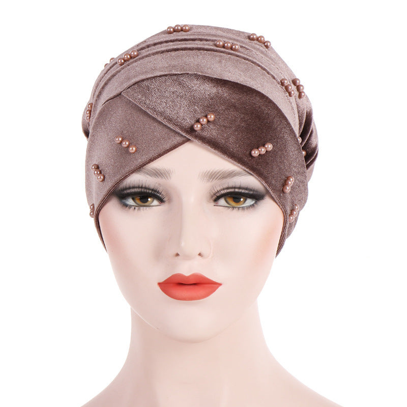 Women's Fashion Baotou Muslim Tam-o'-shanter