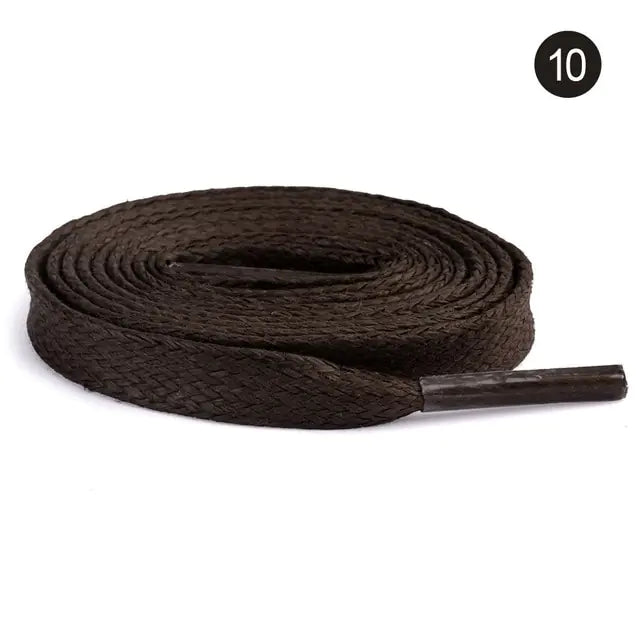 Flat Waxed Cotton Shoelaces Collection