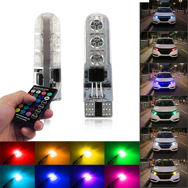 Luces interiores LED para coche