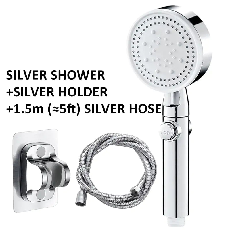 Adjustable Pressurized Shower Head