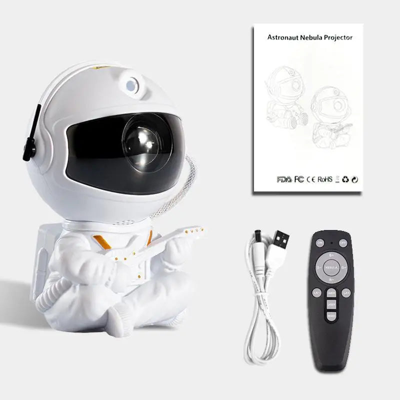 Star Projector Galaxy Night Light Astronaut