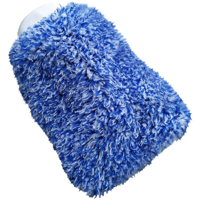 Clean car wash gloves