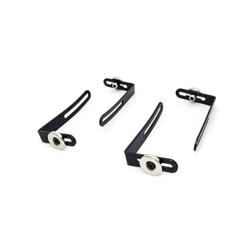 4pcs RC Car Shell Body Mount Metal L-Bracket with Magnet