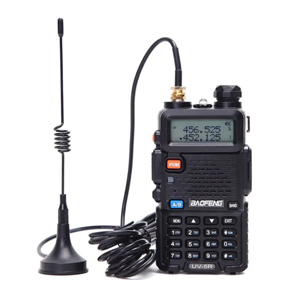 Antena Baofeng P82F para Radio portátil Mini Antena VHF para coche Quansheng Baofeng 888S UV5R Walkie Talkie Antena UHF