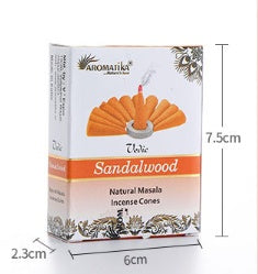 Natural Cone Incense   Pagoda Incense Small Box