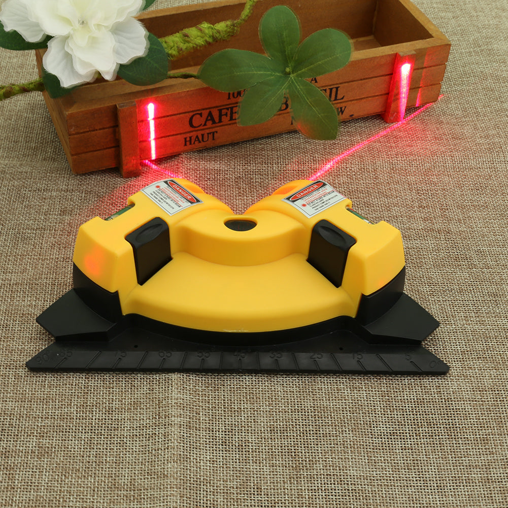 Laser laser level instrument Right angle ground line instrument 90 degree laser level ruler right angle laser level meter LV-01