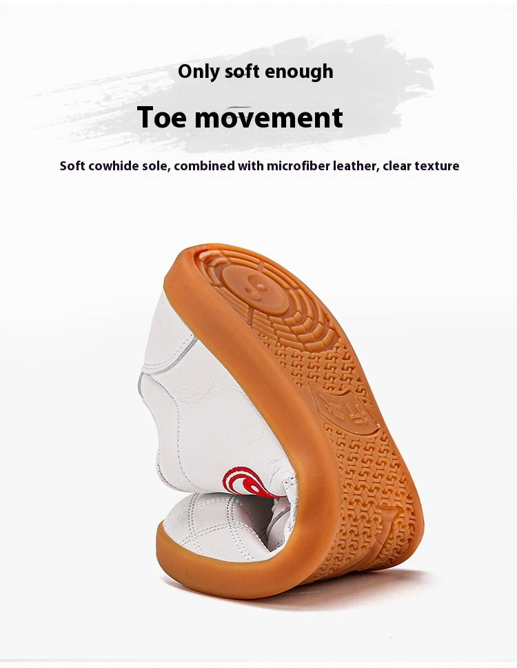 Men's Soft Bottom Lightweight Non-slip Breathable Martial Arts Practice Shoes