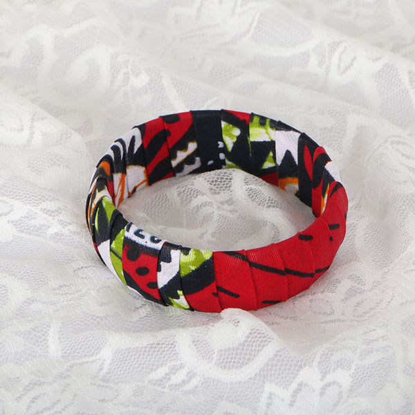Pulsera de estilo étnico africano, joyería de Ankara, África