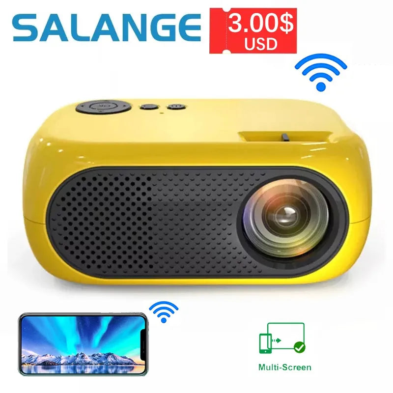 Salange M24 Mini Projector Led Portable