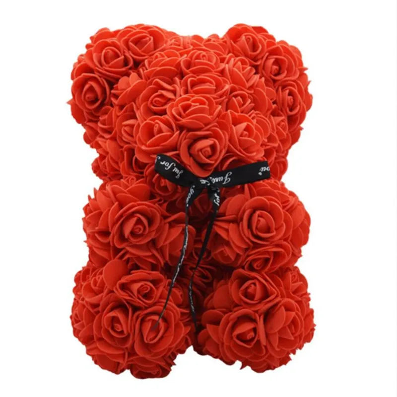 Artificial Rose Bear