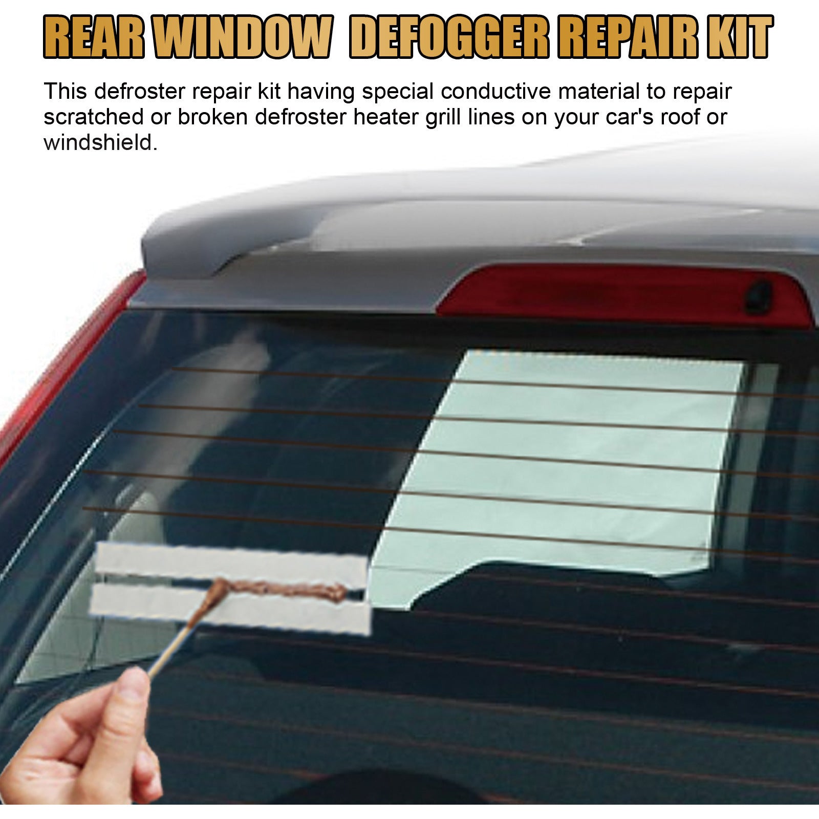 Rear Window Heater Defroster Repair Kit Grille Line Repair Suit