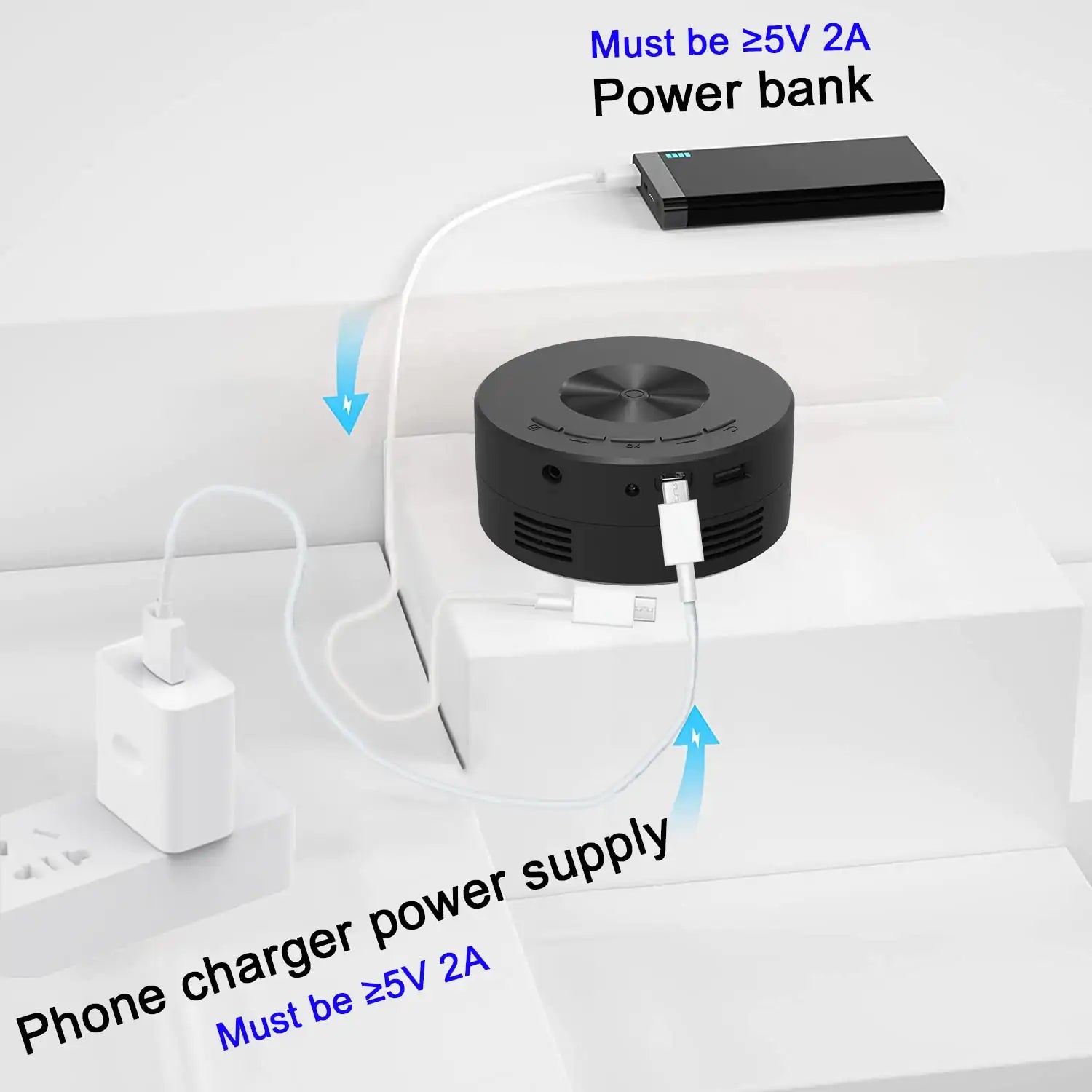 Mini proyectores portátiles para teléfonos inteligentes