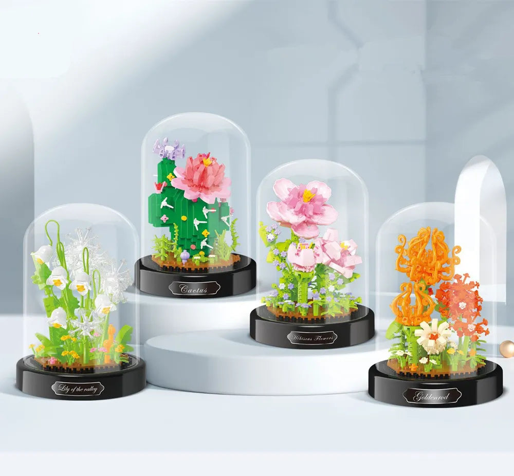 DIY Micro Flower Building Blocks