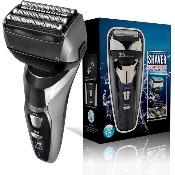 Shaver Intelligent Digital Display Fast Charging Electric Shaver