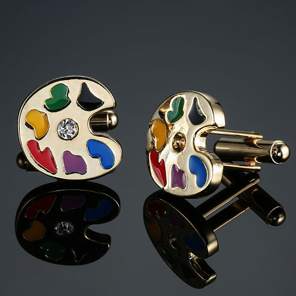 Men's French Retro Pattern Cufflinks