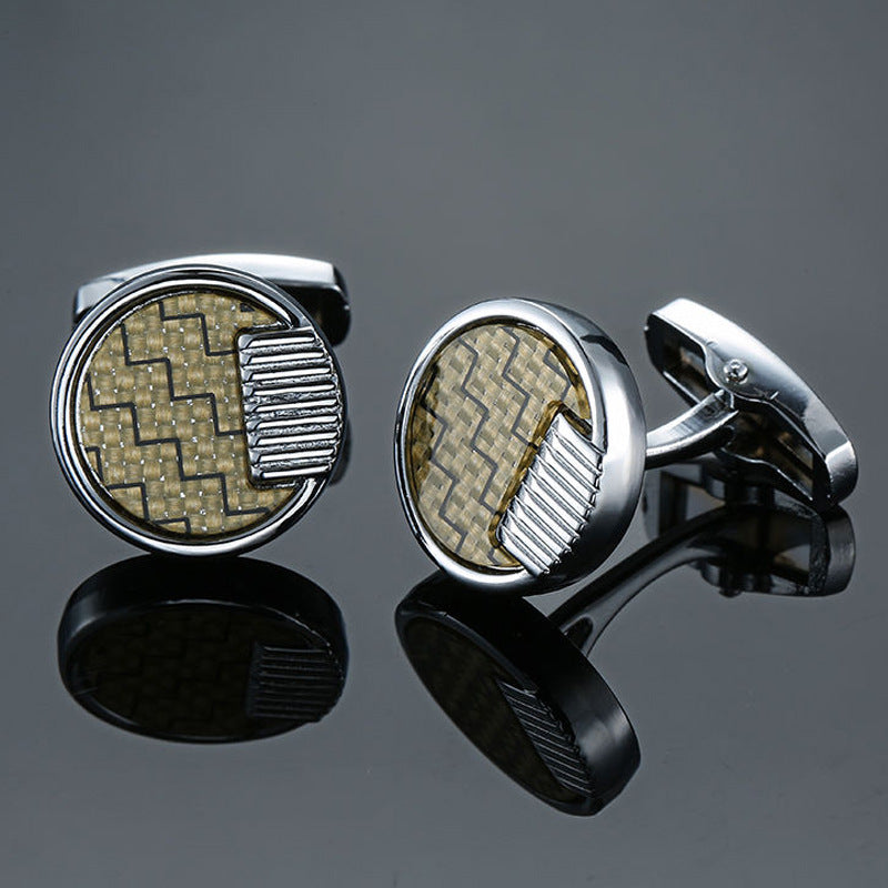 Men's French Retro Pattern Cufflinks