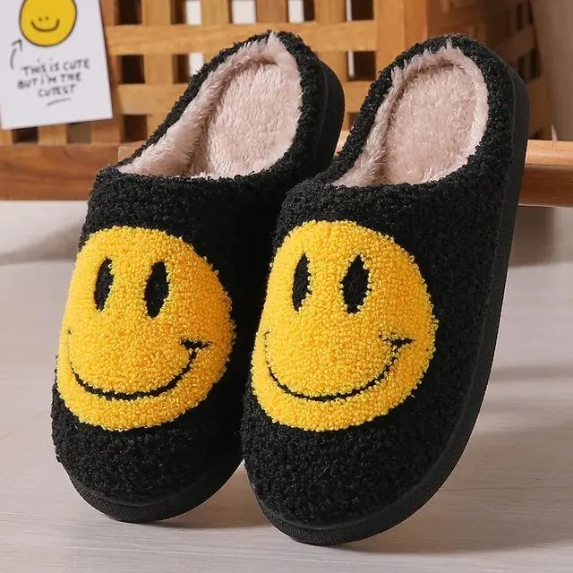 Funny Cute Winter Warm Floor House Home Shoes Female