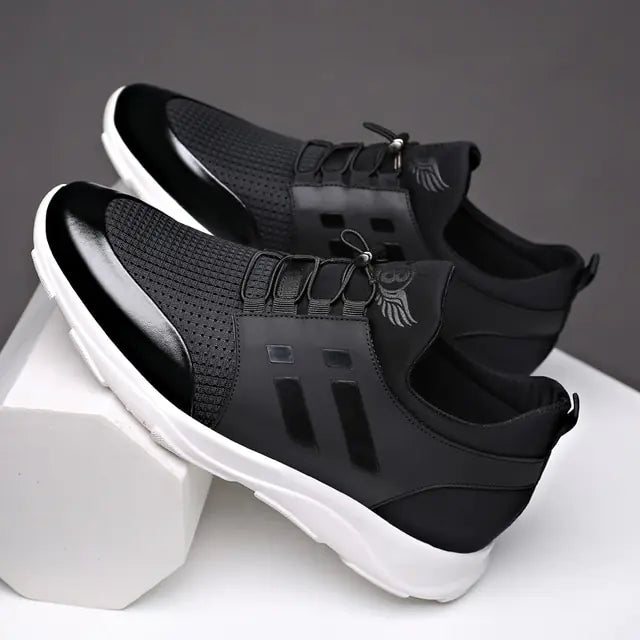 2022 Men's Shoes Quality Lycra+ Cow Leather Shoes Brand