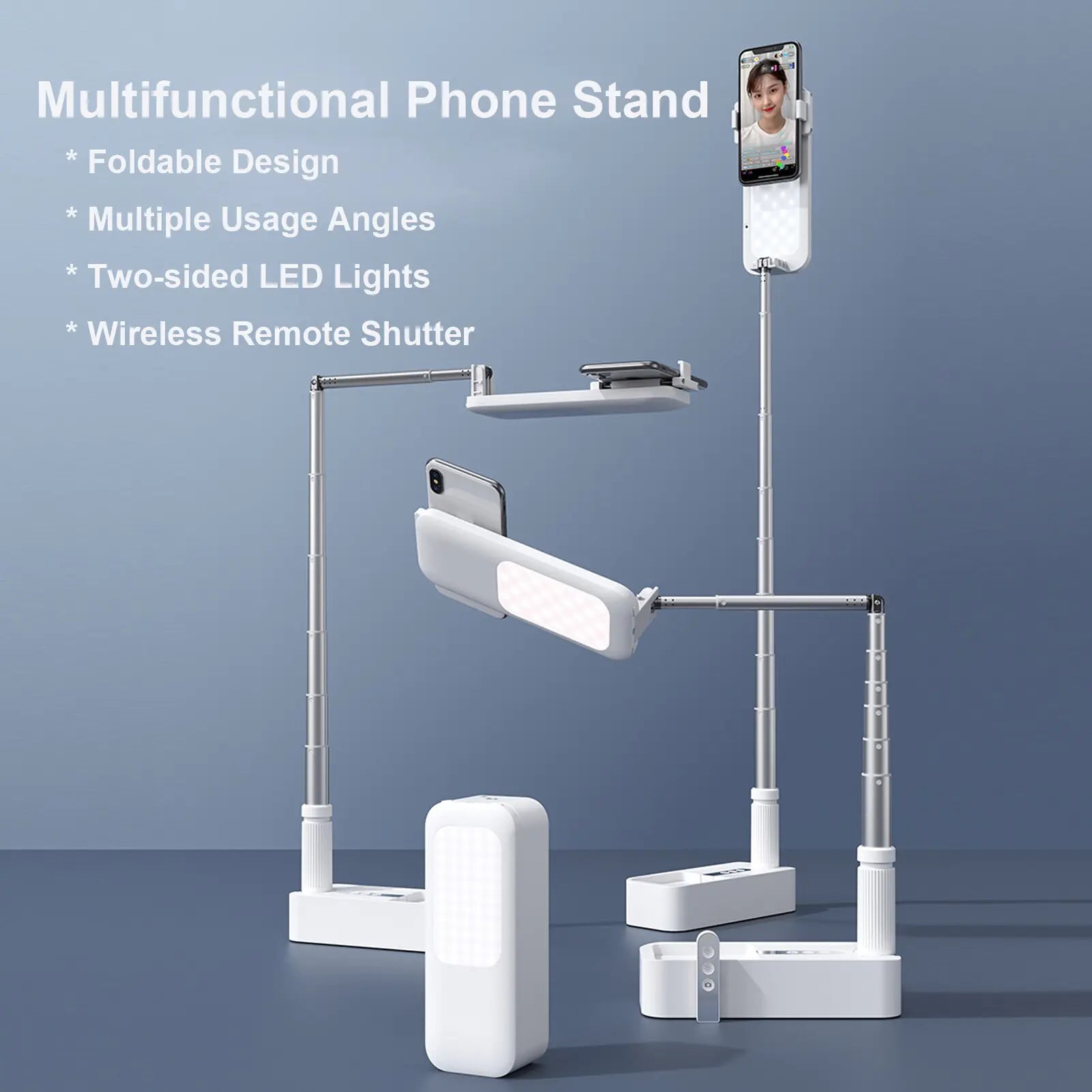 Fill-in Light Kit Smartphone Stand