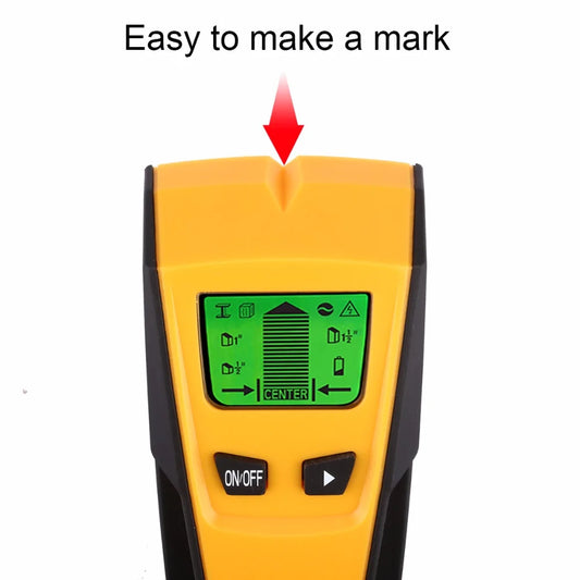 3 In 1 Metal Detector AC Voltage Live Wire Wall Scanner Portable Metal Wood Stud Finder Electric Box Finder