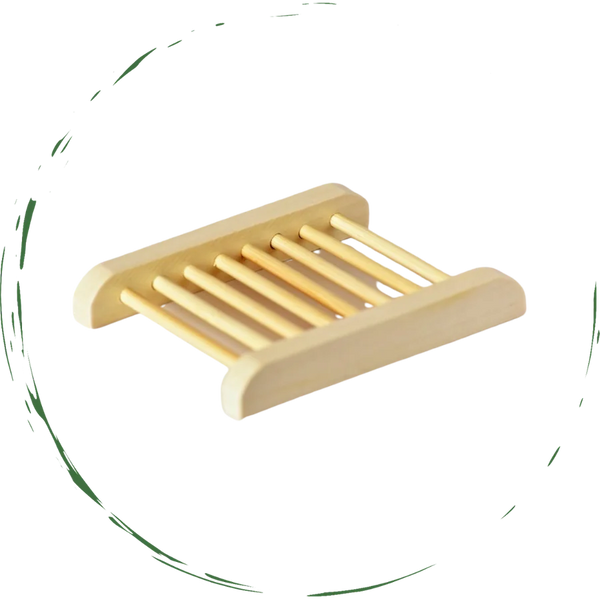 Bamboo Soap Bar Dish. Eco-Friendly