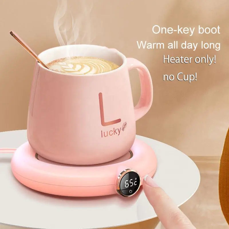 SB Cup Warmer: Portable, 3-Gear Thermostatic Heating Coaster