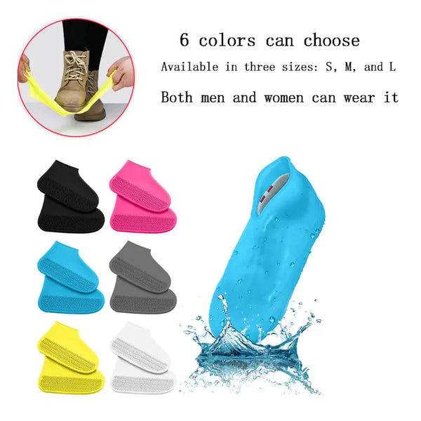 Waterproof Non-Slip Silicone Shoe Covers