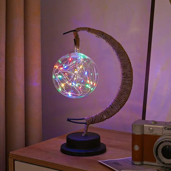 Crescent Moon Table Lamp