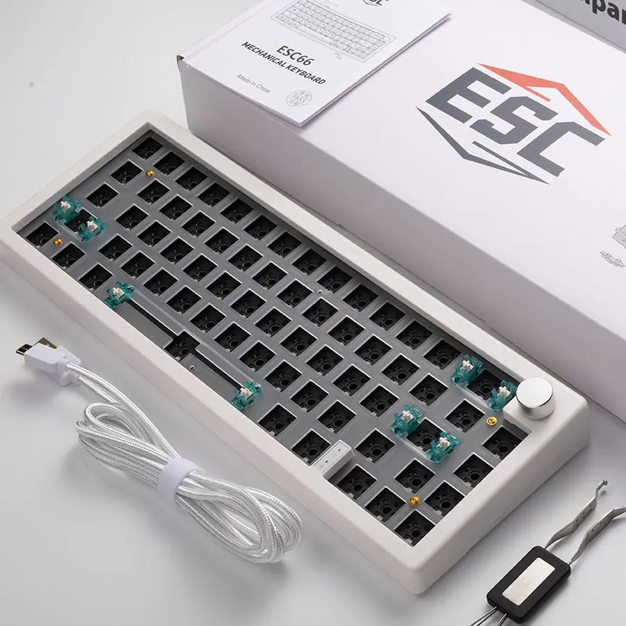 ESC66 Hot Swappable Mechanical Keyboard