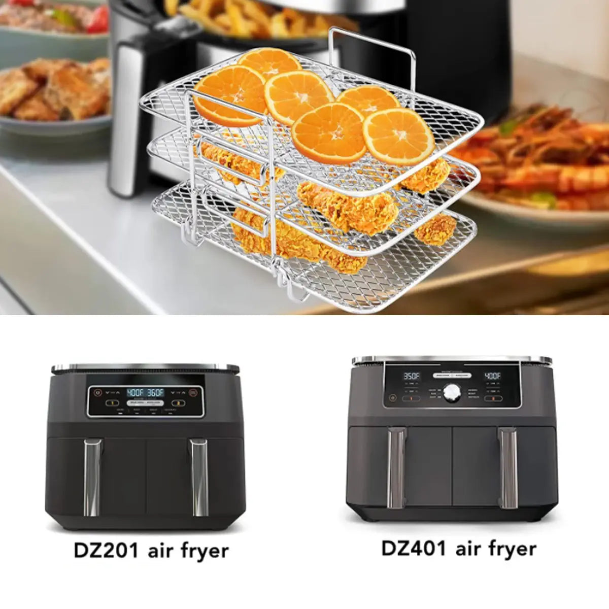 Rack  Air Fryer  fryer rack  baking rack  air fryer ribs  ribs in an air fryer  air fryer pork ribs  baking sheet rack  baking racks for sheet pans  air fry basket for oven  air fryer rack  air fryer ribs recipe  wire rack for baking