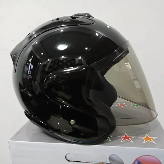 Medio casco de motocicleta