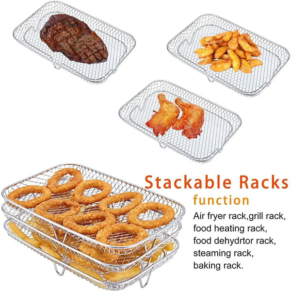 Rack  Air Fryer  fryer rack  baking rack  air fryer ribs  ribs in an air fryer  air fryer pork ribs  baking sheet rack  baking racks for sheet pans  air fry basket for oven  air fryer rack  air fryer ribs recipe  wire rack for baking