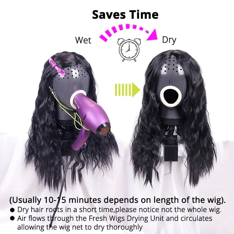 Wigs Head Drying Unit