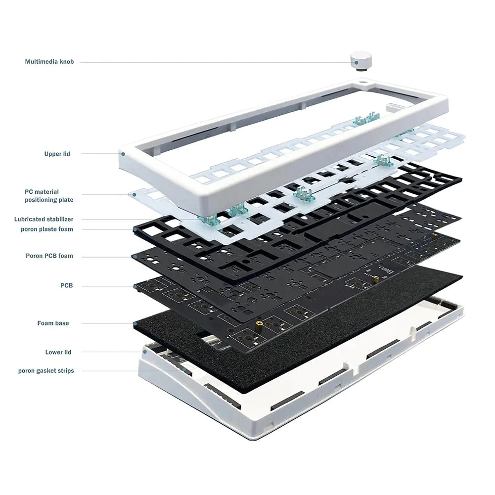 ESC66 Hot Swappable Mechanical Keyboard