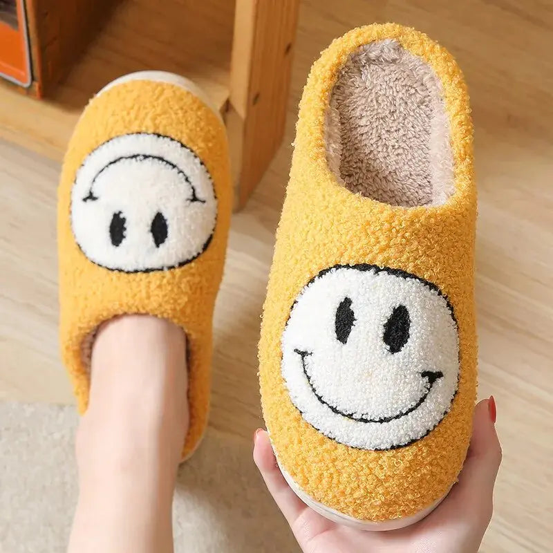 Funny Cute Winter Warm Floor House Home Shoes Female