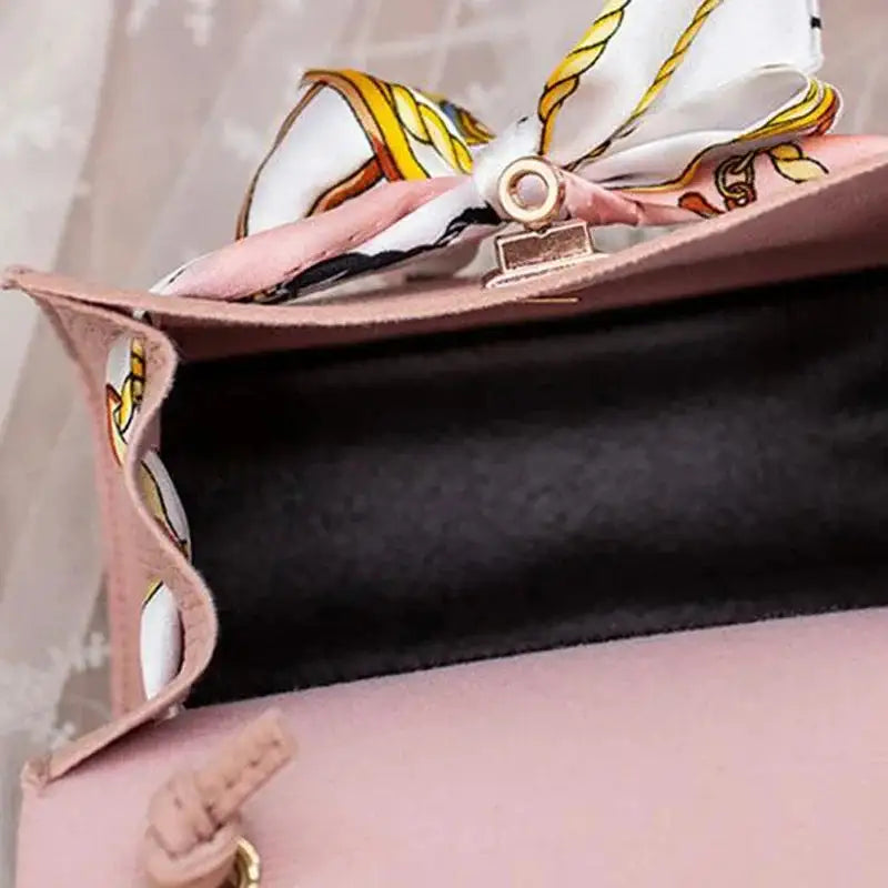 Silk Scarf Shoulder Bag