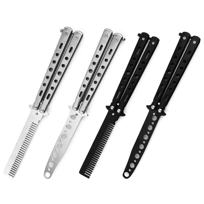 Foldable Stainless Steel Comb