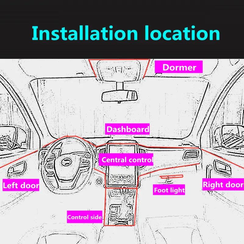 Enhance Car Interior With Stylish LED