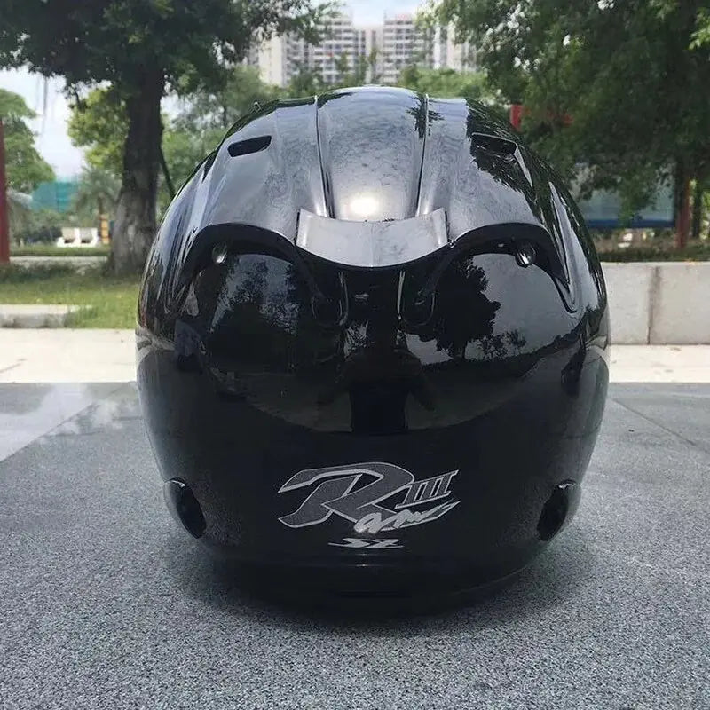 Medio casco de motocicleta