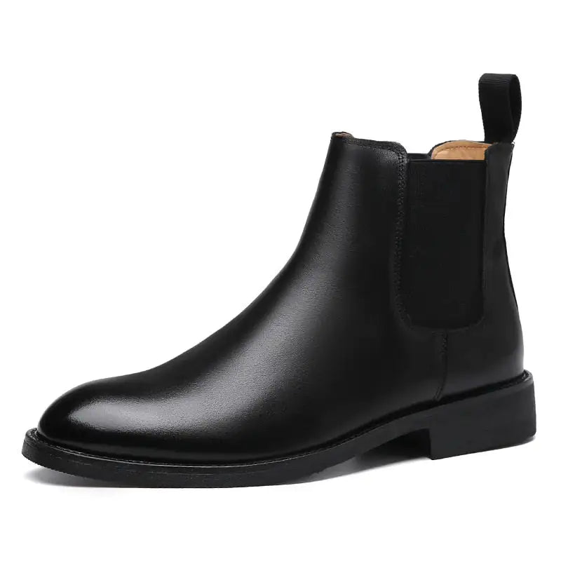 Elegant Chelsea Leather Boots for Men