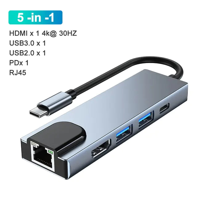 USB-C Multi-Hub Docking Station