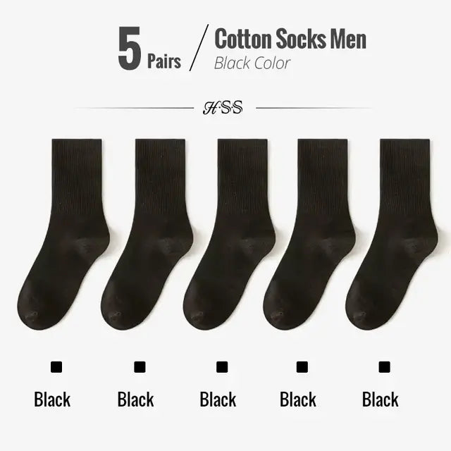 Cotton Men's Dress Socks