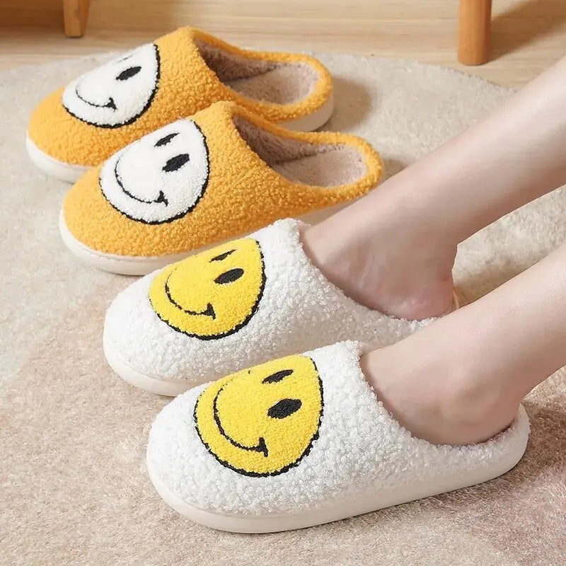 Funny Cute Winter Warm Floor House Home Shoes Female