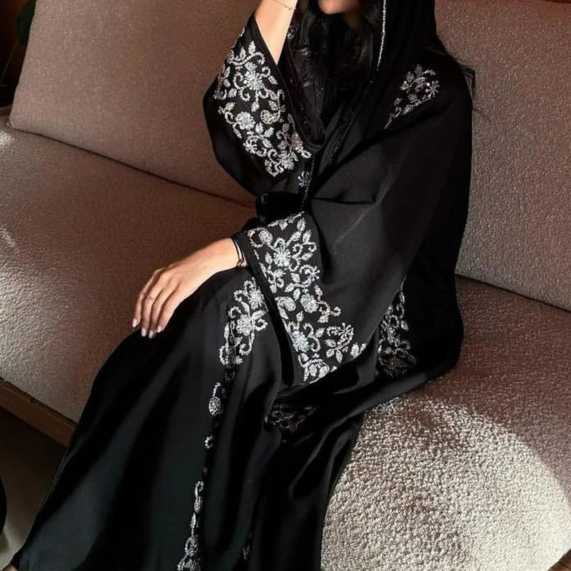 Muslim Women's Wear Long Sleeve Dress